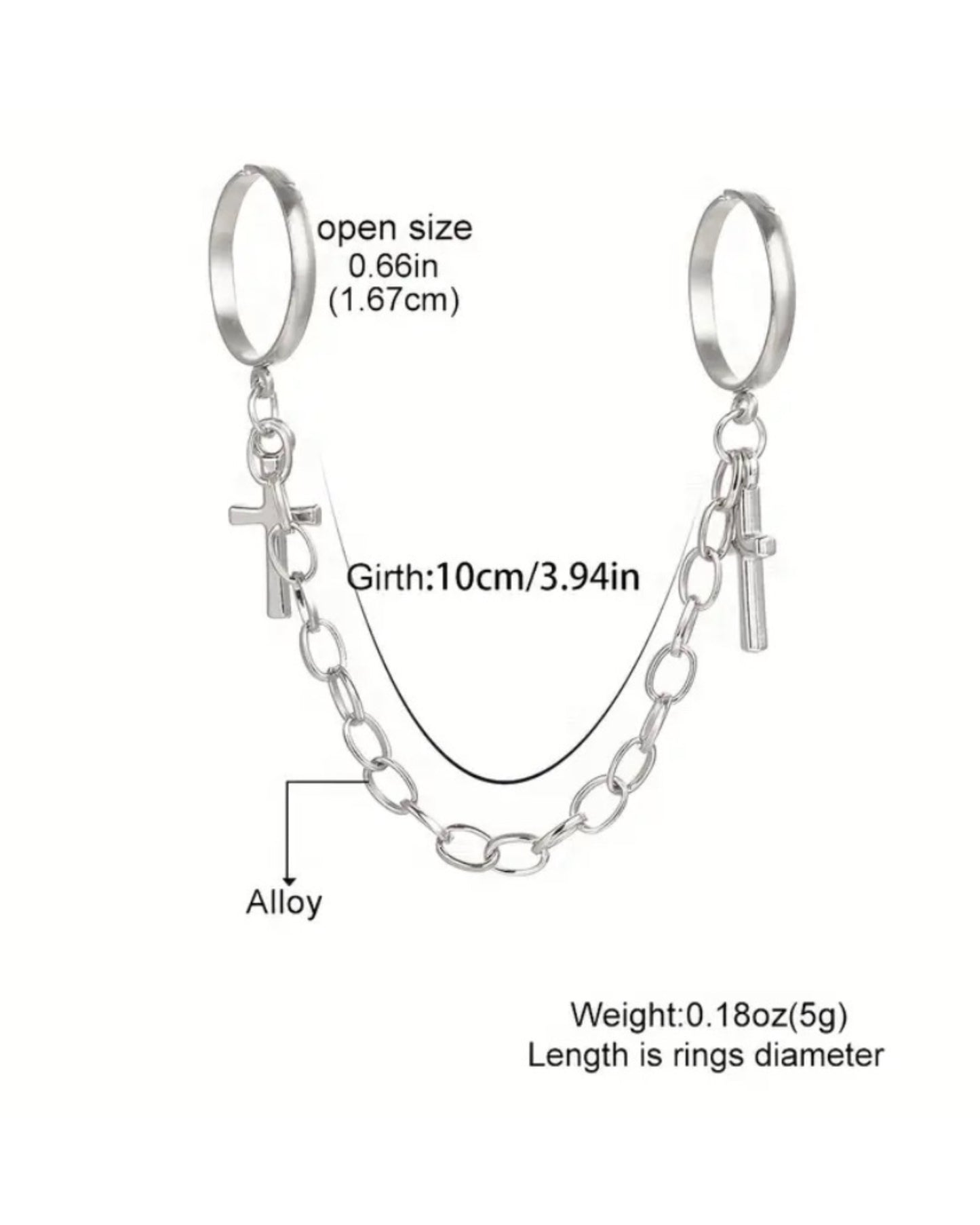 Cross Ring Set