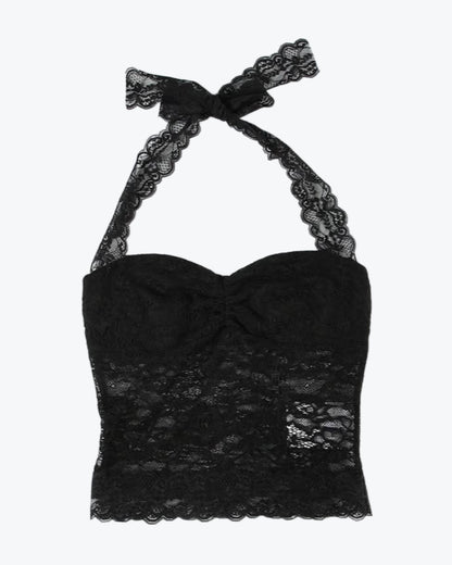 Lace Halter Top