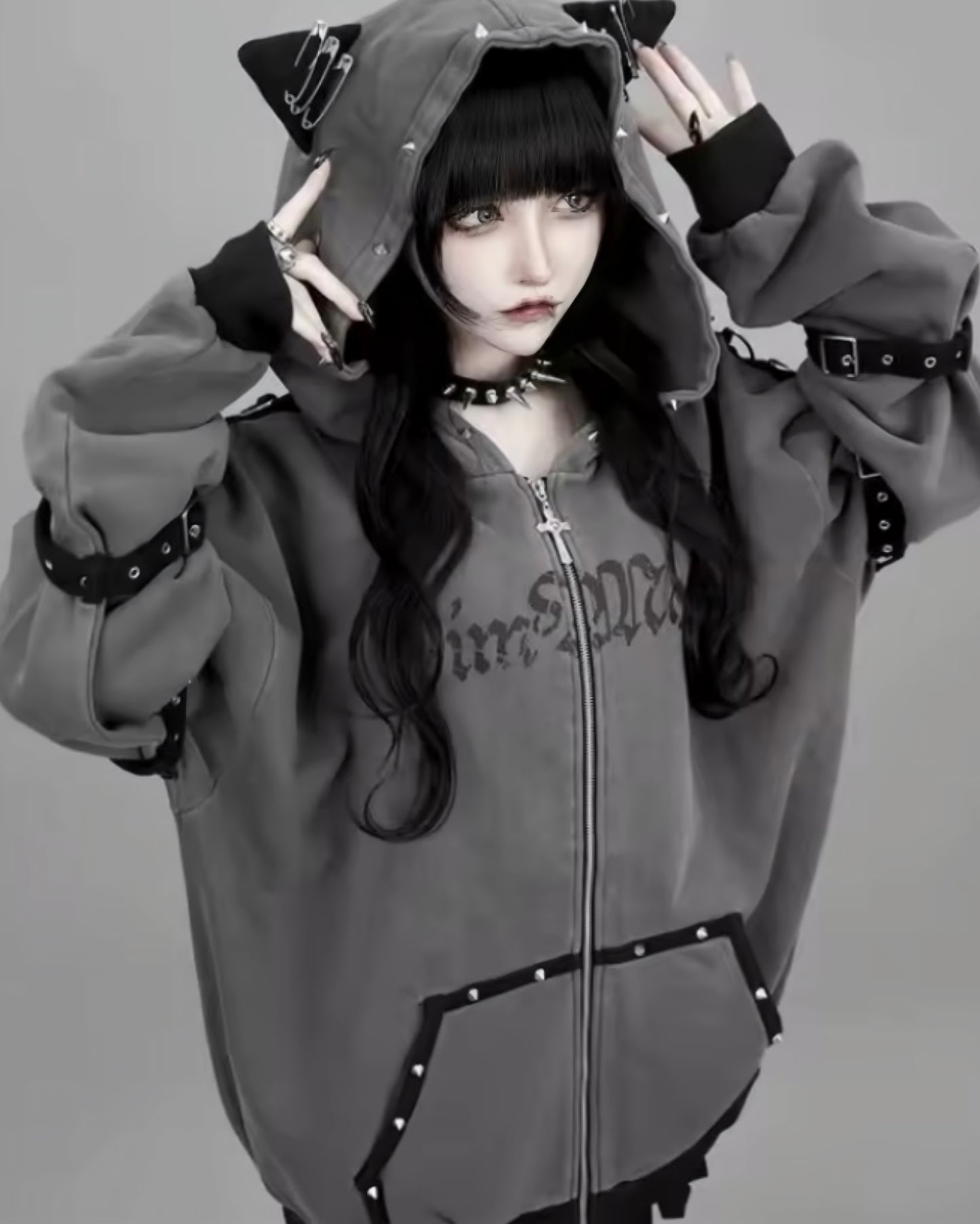 Opium Spiked Hoodie