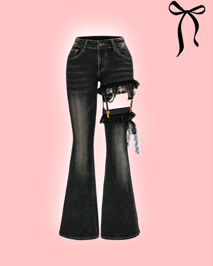 Lace Jirai Kei Jeans