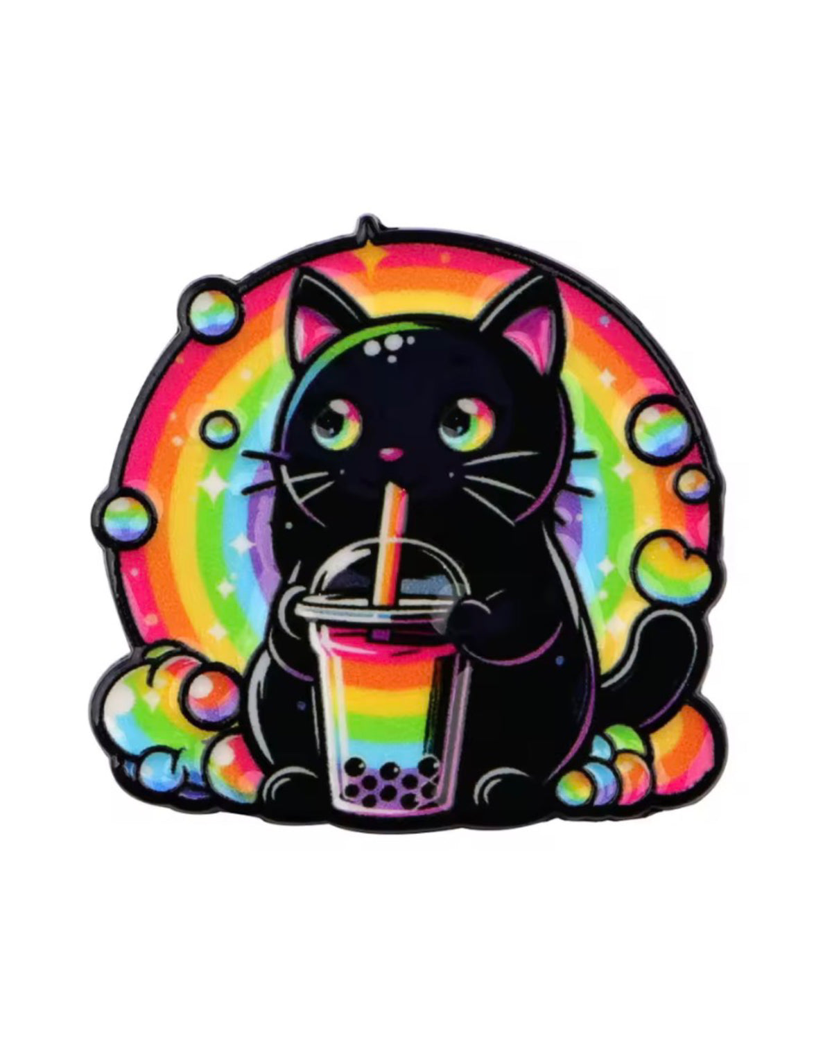Cute Cat Subtle Pride Pins