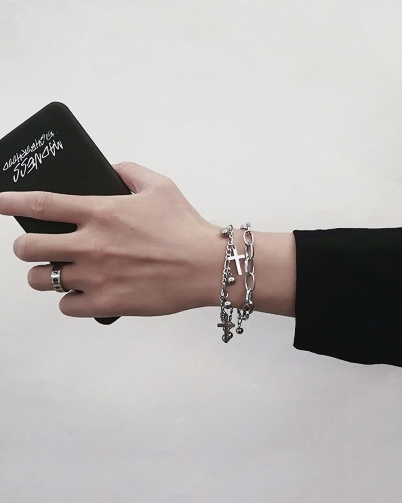 Silver Pierce Bracelet